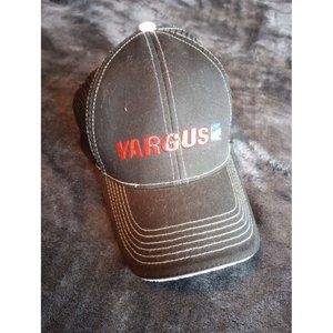 YARGUS J.F. Beaver Advertising Mesh Adjustable Black Red Cap 031AX GREAT SHAPE!!